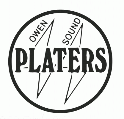 Owen Sound Platers Owen Sound Platers hockey logo from 198990 at Hockeydbcom
