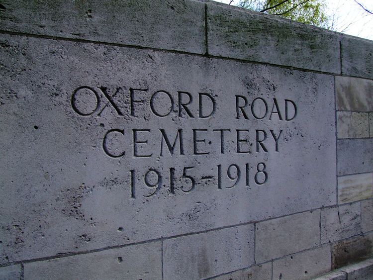 Oxford Road Commonwealth War Graves Commission Cemetery