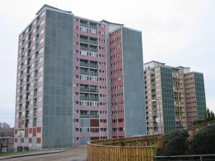 Oxgangs high rise flats