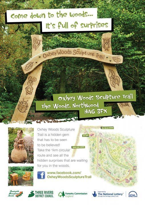 Oxhey Woods Creative Hertfordshire Directory Oxhey Woods Sculpture Trail