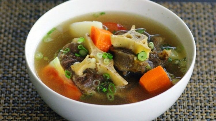 Oxtail soup How To Make Indonesian Oxtail Soup Cara Membuat Sup Buntut YouTube