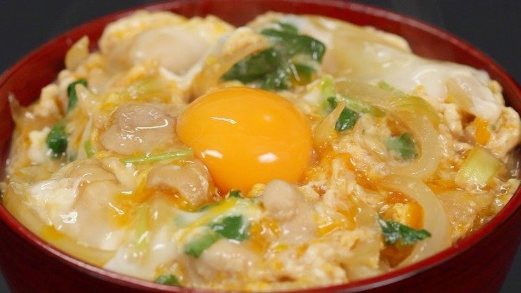 Oyakodon Oyakodon Chicken and Egg Bowl Recipe Cooking with Dog YouTube