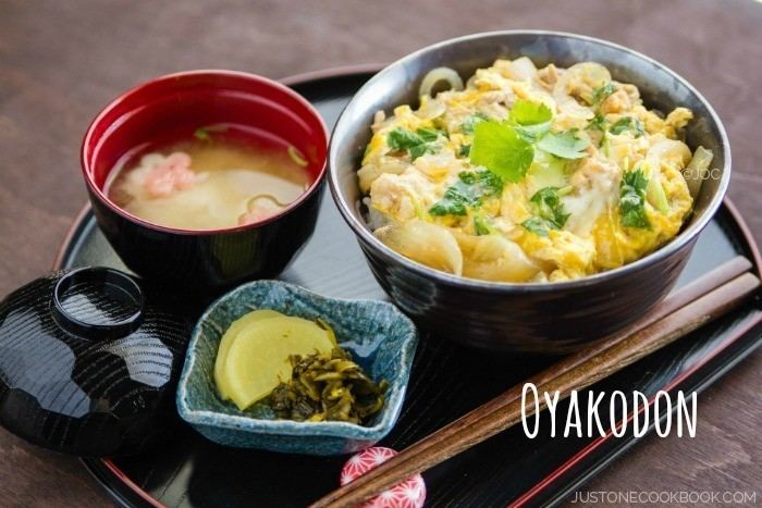 Oyakodon Oyakodon Chicken and Egg Bowl Just One Cookbook