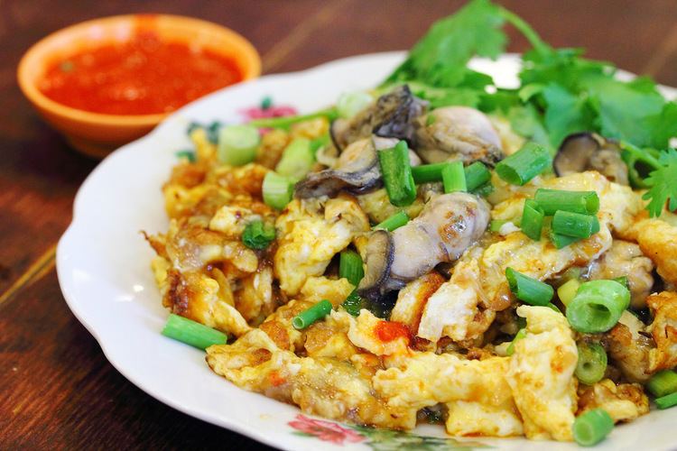Oyster omelette Teochew Oyster Omelette KeepRecipes Your Universal Recipe Box