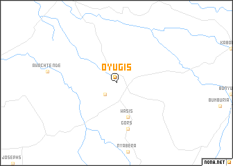 Oyugis Oyugis Kenya map nonanet
