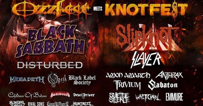 Ozzfest Sharon Osbourne Just Announced OZZFEST Meets SLIPKNOT39s KNOTFEST