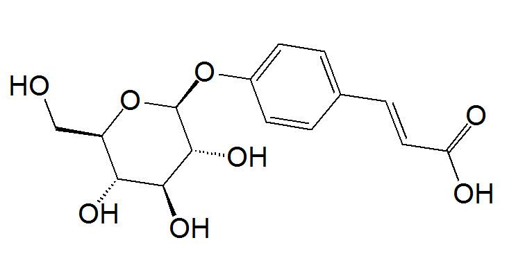 P-Coumaric acid pCoumaric acid glucoside Wikipedia