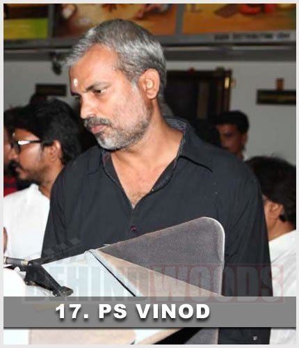 P. S. Vinod Top 20 Cinematographers in Tamil Behindwoodscom