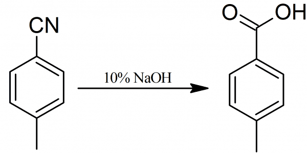 P-Toluic acid Synthesis of pTOLUIC ACID PrepChemcom