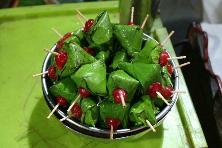 Paan The paan or the Indian chewinggum Bed amp Cha Blog