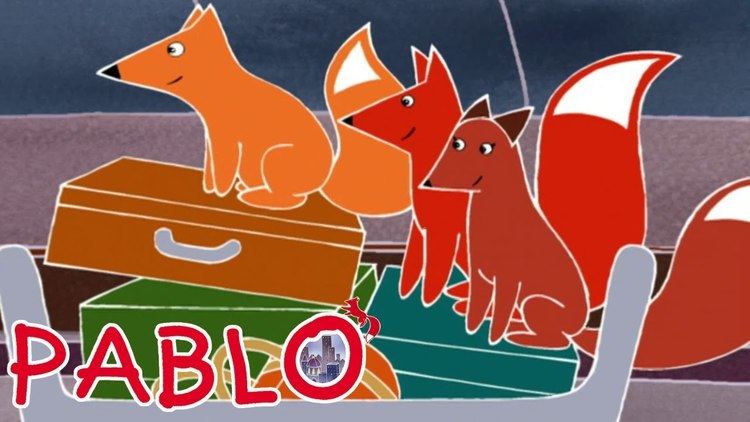 Pablo the Little Red Fox Pablo The train journey S01E24 HD Cartoon for kids YouTube