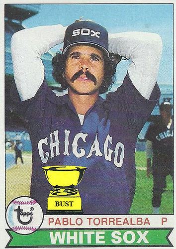 Pablo Torrealba Baseball Card Bust Pablo Torrealba 1979 Topps