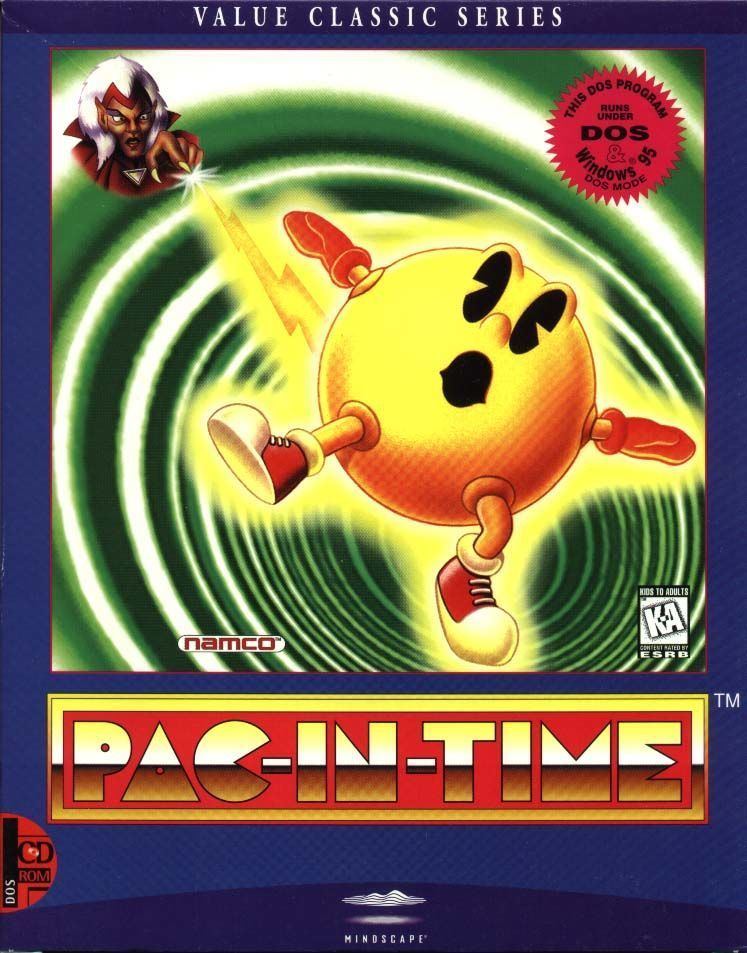 Pac-In-Time PacinTime for DOS 1994 MobyGames