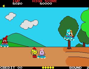 Pac-Land PacLand Videogame by Bally Midway