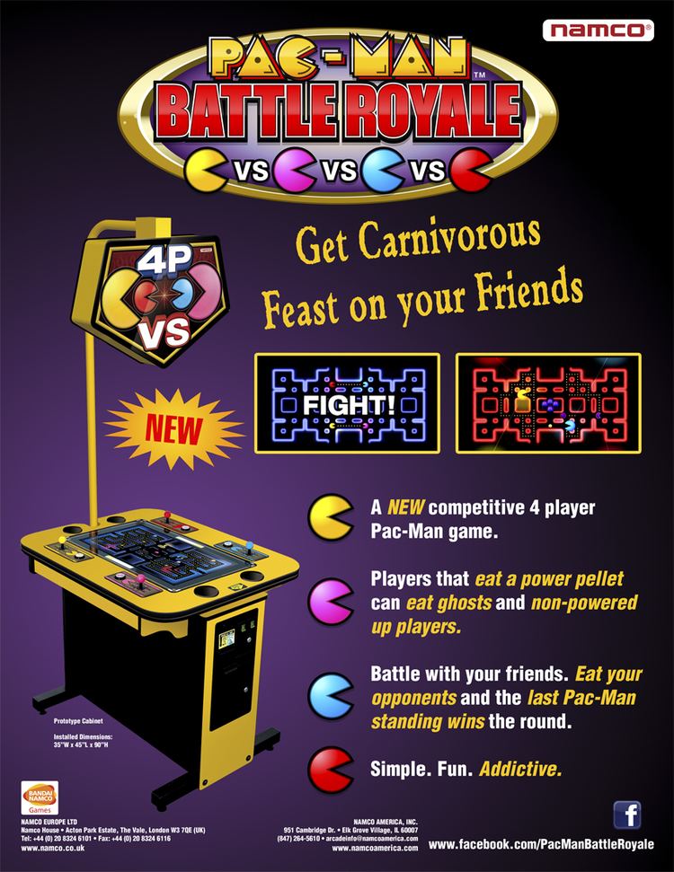 Pac-Man Battle Royale httpswwwbandainamcoamcomgamespacmanbattler
