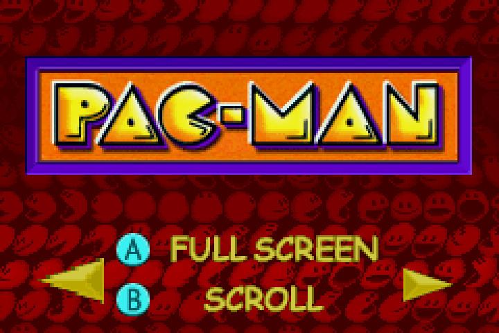 Pac-Man Collection PacMan Collection UMode7 ROM lt GBA ROMs Emuparadise