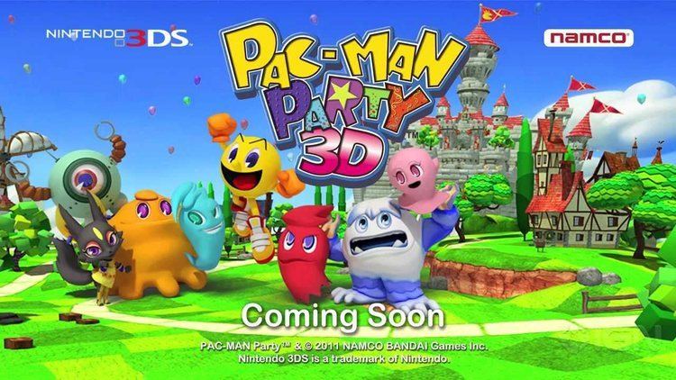 Pac-Man Party PacMan Party 3D Official Trailer E3 2011 YouTube