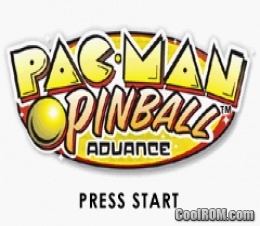 Pac-Man Pinball Advance PacMan Pinball Advance ROM Download for Gameboy Advance GBA