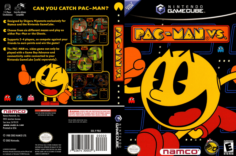 Pac-Man Vs. PRJE01 PacMan vs