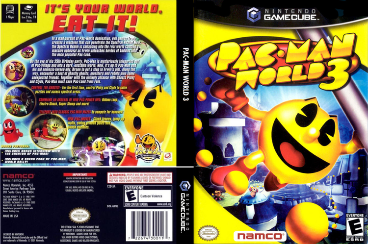 Pac-Man World 3 GP8EAF PacMan World 3
