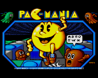 Pac-Mania PacMania PacMania Pac Mania Amiga Game Games Download ADF