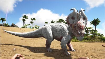 Pachyrhinosaurus Pachyrhinosaurus Official ARK Survival Evolved Wiki