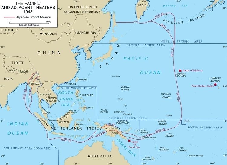 Pacific Ocean theater of World War II Pacific Ocean Areas command Wikipedia