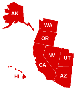 Pacific States Western States Regional Industrial Directory CA AZ UT NV OR WA HI AK