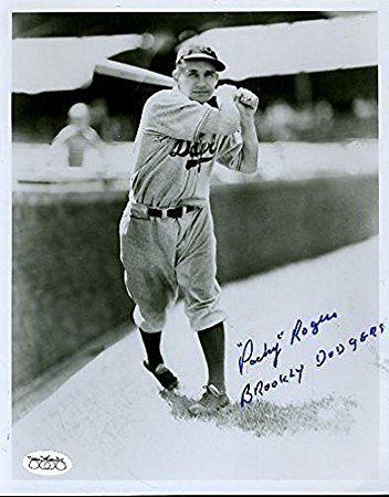 Packy Rogers Autographed Packy Rogers Photo Sticker 8x10 Authentic JSA