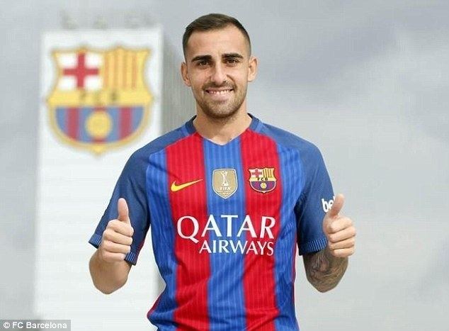 Paco Alcácer Barcelona sign striker Paco Alcacer from Valencia in 27m deal as