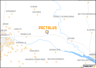 Pactolus Pactolus United States USA map nonanet