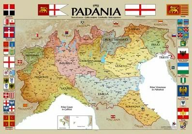 Padania BANDIERE DEI POPOLI Padania