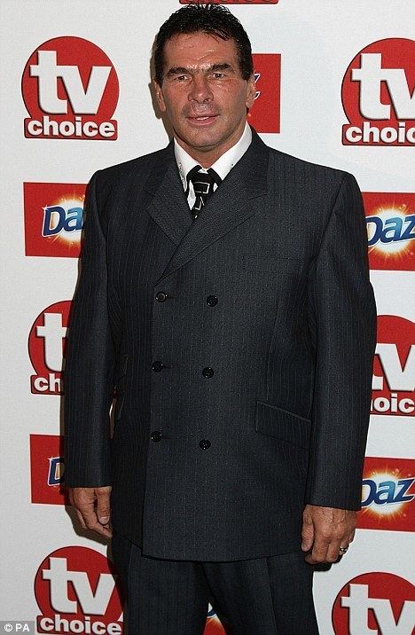 Paddy Doherty (TV personality) Celebrity Big Brother 2011 winner Paddy Doherty shows off