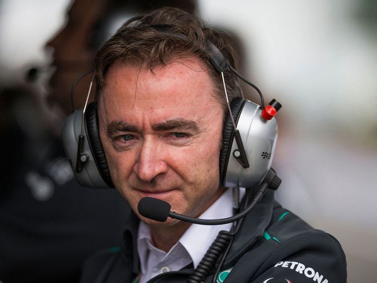 Paddy Lowe Paddy Lowe on the Mercedes pit wall German Grand Prix