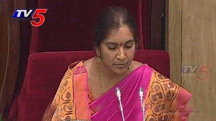 Padma Devender Reddy Deputy Speaker Padma Devender Reddy elected as T Assembly Dy