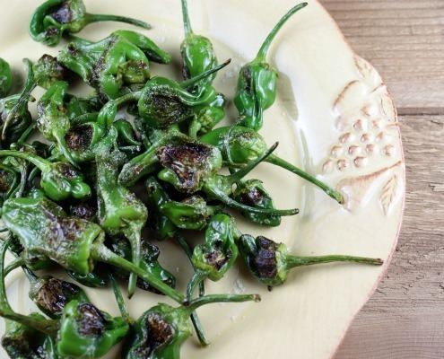 Padrón peppers Delicious Quick Fried Padron Peppers Honest Cooking