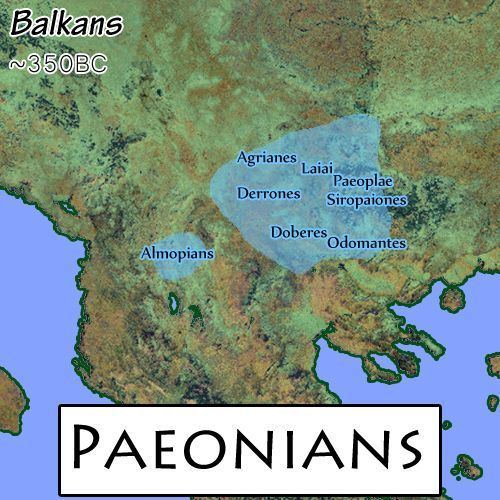 Paeonia (kingdom) Paeonians Paeonia kingdomPaeonian Thracian tribes in the