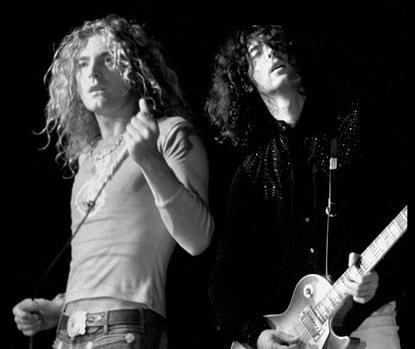 Page and Plant jimmy page and robert plant
