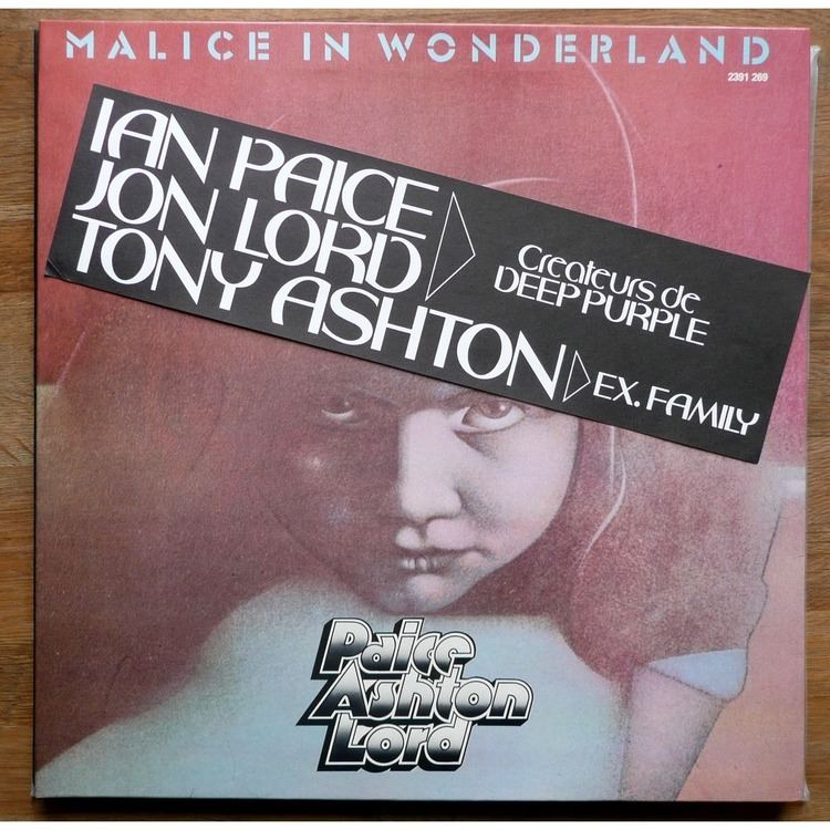 Paice Ashton Lord Malice in wonderland by Paice Ashton Lord LP Gatefold with