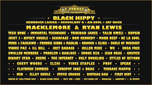 Paid Dues Paid Dues 2013 Full LineUp 2DOPEBOYZ