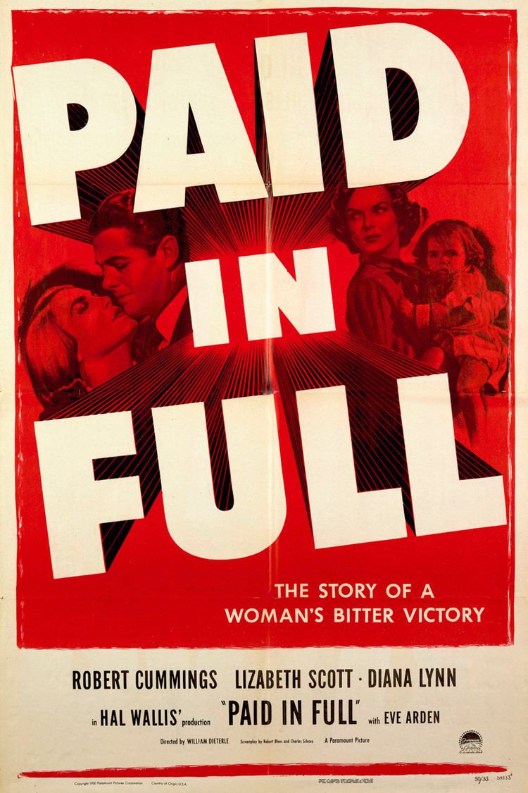 Paid in Full (1950 film) wwwgstaticcomtvthumbmovieposters36792p36792