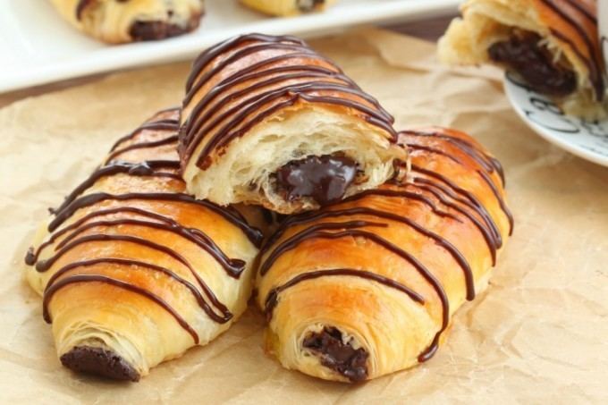 Pain au chocolat Pain au chocolat chocolate croissants made from scratch