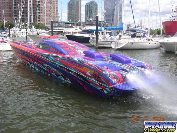Painted Boats need pics of custom painted boats Offshoreonlycom