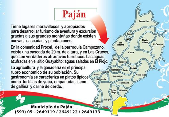 Paján Canton Pajn Gobierno Provincial de Manab Ecuador