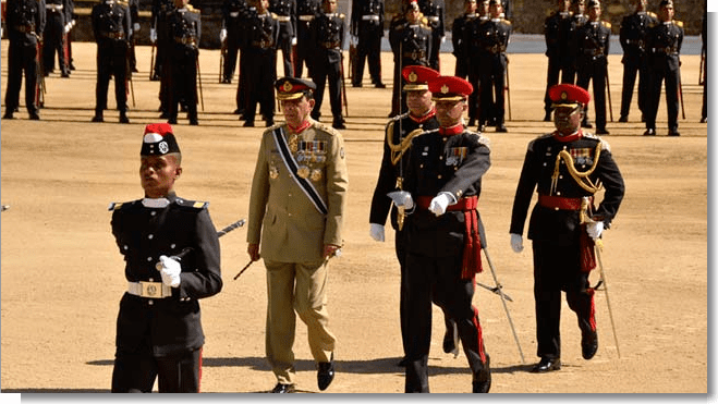 Pakistan Army Armoured Corps Pakistani Army Chief graces the Passing Out Parade at SLMA