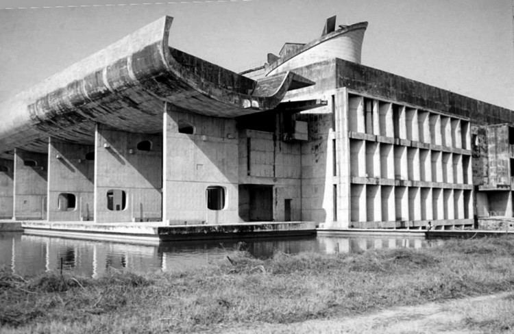 Palace of Assembly (Chandigarh) AD Classics AD Classics Palace of the Assembly Le Corbusier