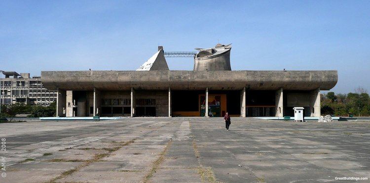 Palace of Assembly (Chandigarh) Palace of Assembly Le Corbusier Great Buildings Architecture