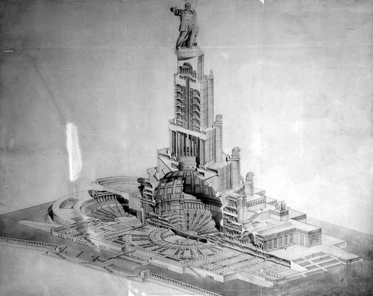 Palace of the Soviets Moscow Palace of Soviets Soviet architectural giant Russia