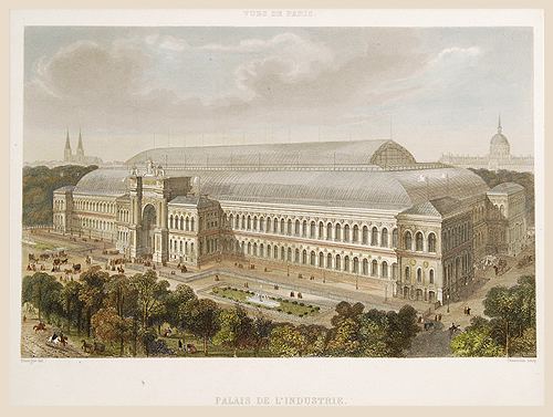 Palais de l'Industrie Palais de L39Industrie c1850