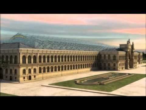 Palais de l'Industrie Exposition universelle de 1855 Paris Palais de l39Industrie YouTube